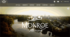 Desktop Screenshot of monroemi.gov
